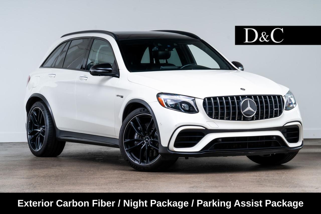 2019 Mercedes-Benz GLC GLC 63 AMG&reg; Exterior Carbon Fiber Package Night Package Parkin