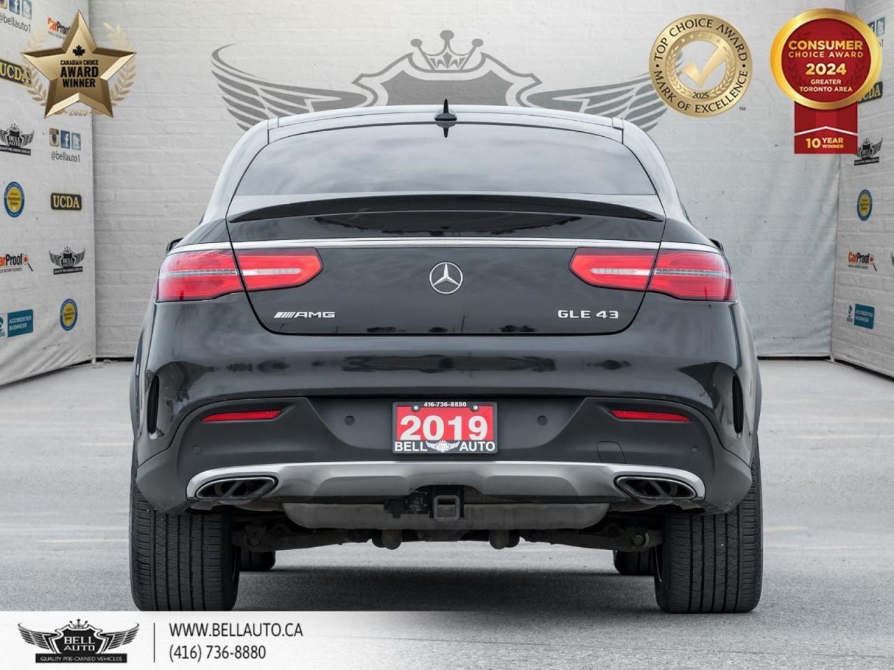 2019 Mercedes-Benz GLE AMG GLE 43 COUPE, AMGNIGHTPKG, 360CAM, NAVI, PANO, BACKUPCAM, B.SPOT, HARMANKARDON, VENTILATEDSEATS Toronto ON