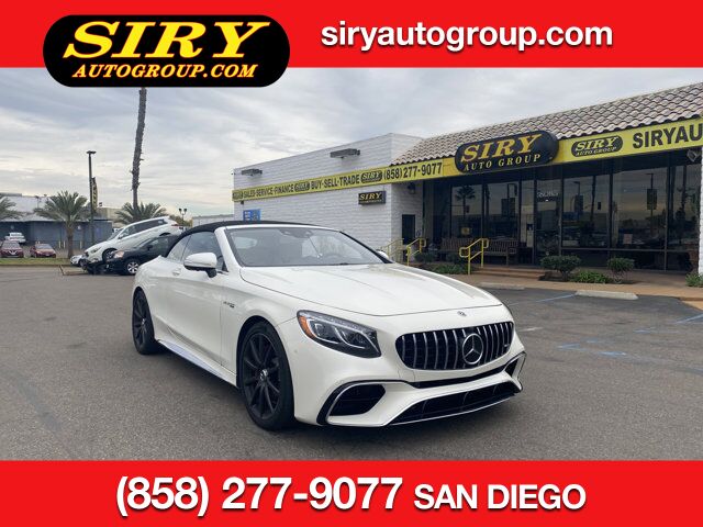 2019 Mercedes-Benz S-Class AMG S 63 4MATIC+ Cabriolet San Diego CA 