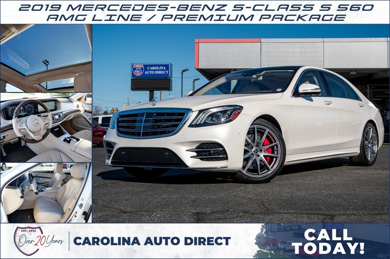 2019 Mercedes-Benz S-Class S 560 / AMG Line / Premium Package!
