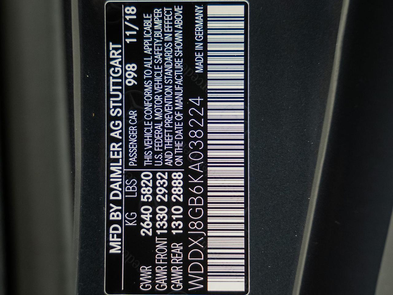 2019 Mercedes-Benz S-Class S 560 Ft Lauderdale FL