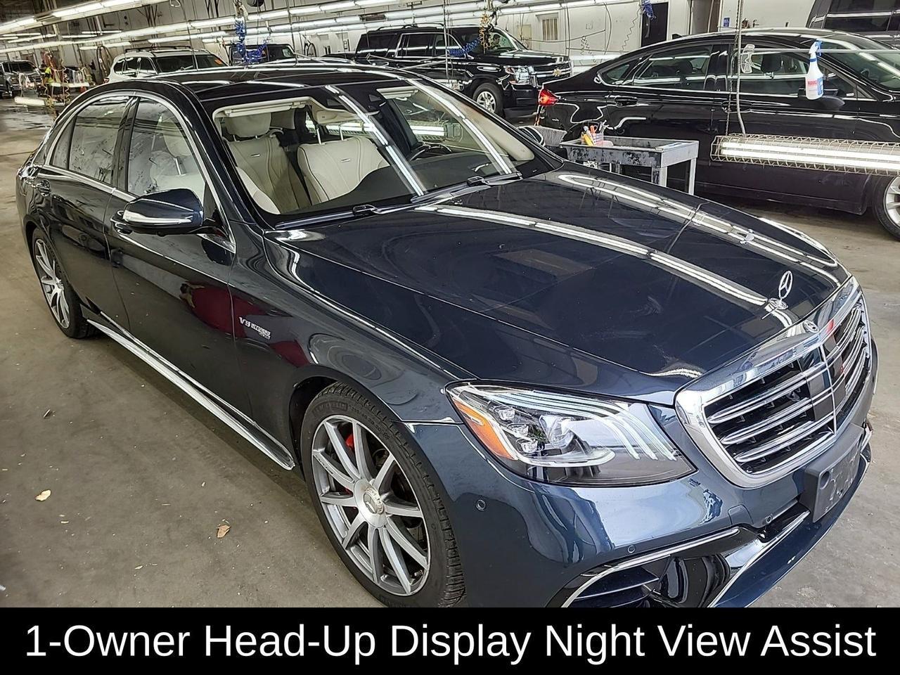2019 Mercedes-Benz S-Class S 63 AMG&reg; 4MATIC&reg; Head-Up Display Night View Assist