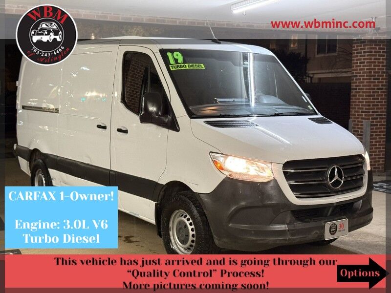2019 Mercedes-Benz Sprinter Cargo