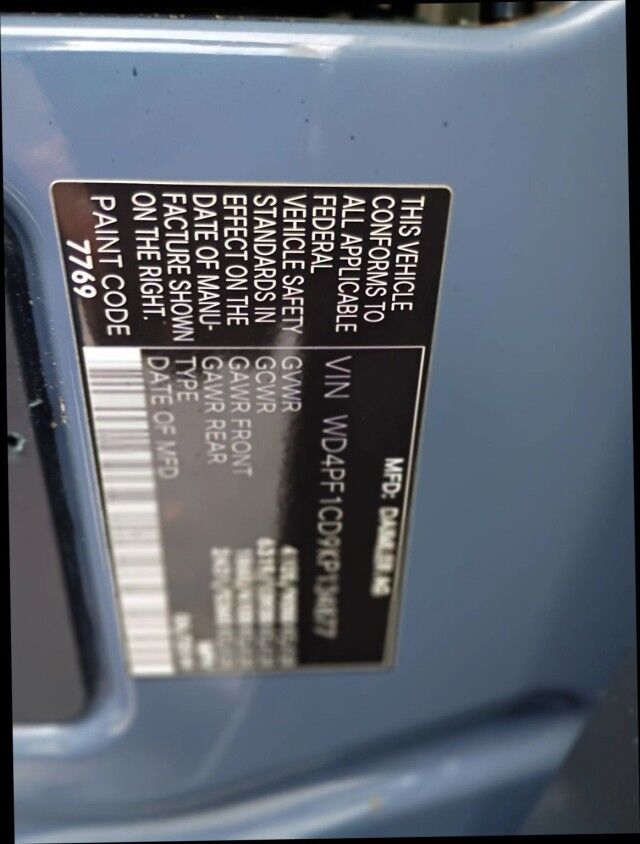 2019 Mercedes-Benz Sprinter Cargo Van Davie FL
