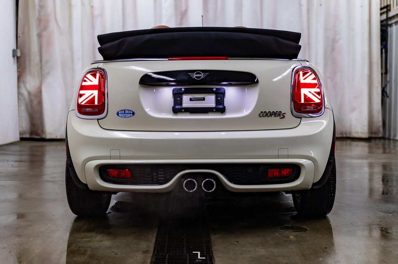 2019 Mini Cooper S Convertible Leather Nav BCam Red Deer AB