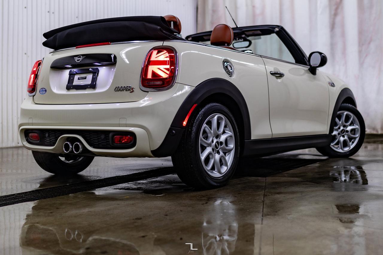 2019 Mini Cooper S Convertible Leather Nav BCam Red Deer AB