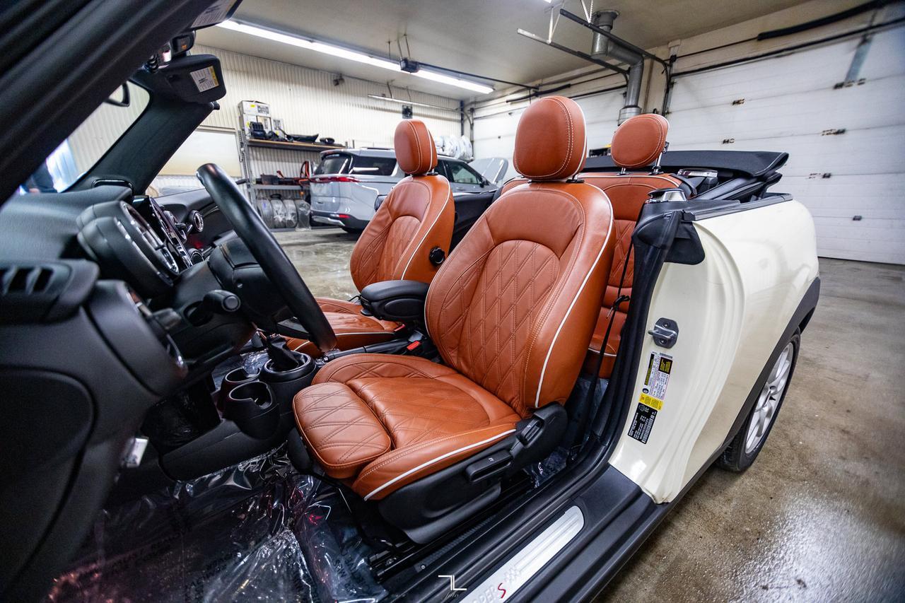 2019 Mini Cooper S Convertible Leather Nav BCam Red Deer AB
