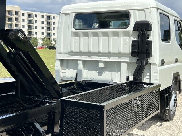 2019 Mitsubishi FE160 Gas Crew Cab 14&apos; Aluminum Chipper Dump Truck Homestead FL