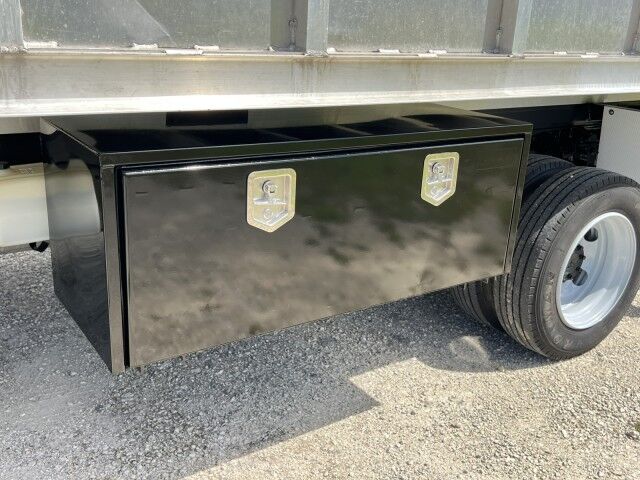 2019 Mitsubishi FE160 Gas Crew Cab 14&apos; Aluminum Chipper Dump Truck Homestead FL