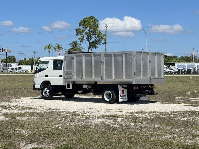 2019 Mitsubishi Fuso FE160 GAS Crew Cab 14&apos; Aluminum Landscape Dump Truck Homestead FL