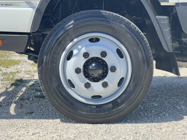 2019 Mitsubishi Fuso FE160 GAS Crew Cab 14&apos; Aluminum Landscape Dump Truck Homestead FL