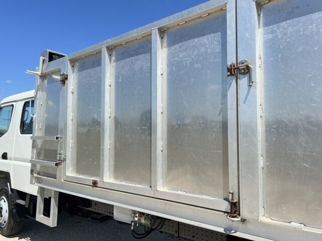 2019 Mitsubishi Fuso FE160 GAS Crew Cab 14&apos; Aluminum Landscape Dump Truck Homestead FL