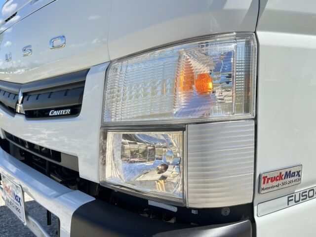 2019 Mitsubishi Fuso FE160 GAS Crew Cab 14&apos; Aluminum Landscape Dump Truck Homestead FL