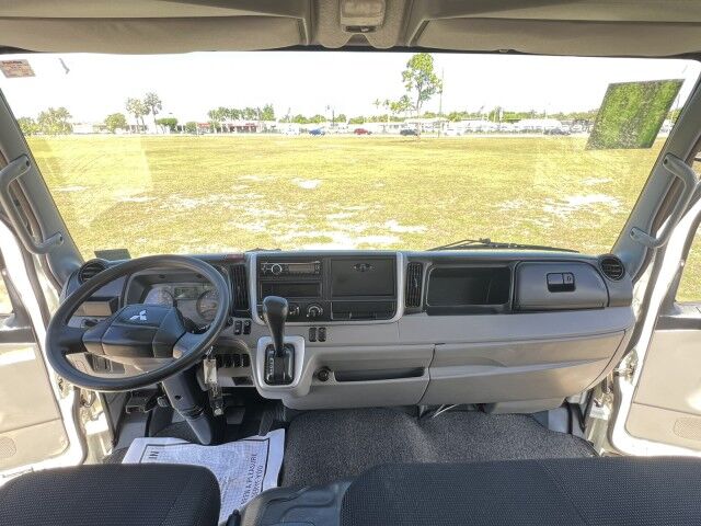 2019 Mitsubishi Fuso FE160 GAS Crew Cab 14&apos; Aluminum Landscape Dump Truck Homestead FL