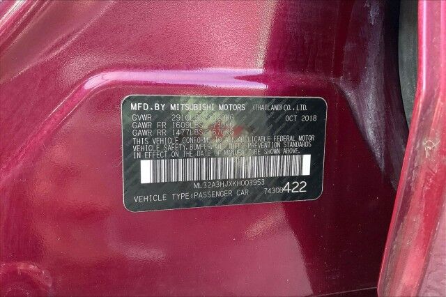 2019 Mitsubishi Mirage ES Altoona PA