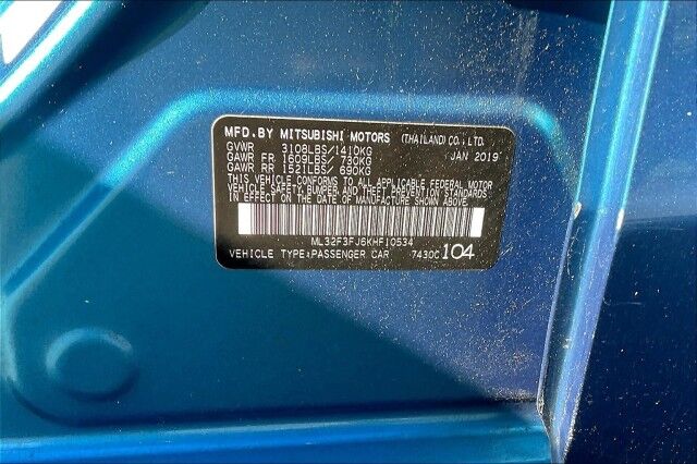 2019 Mitsubishi Mirage G4 ES Altoona PA