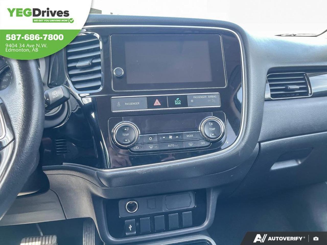 2019 Mitsubishi Outlander ES Edmonton AB