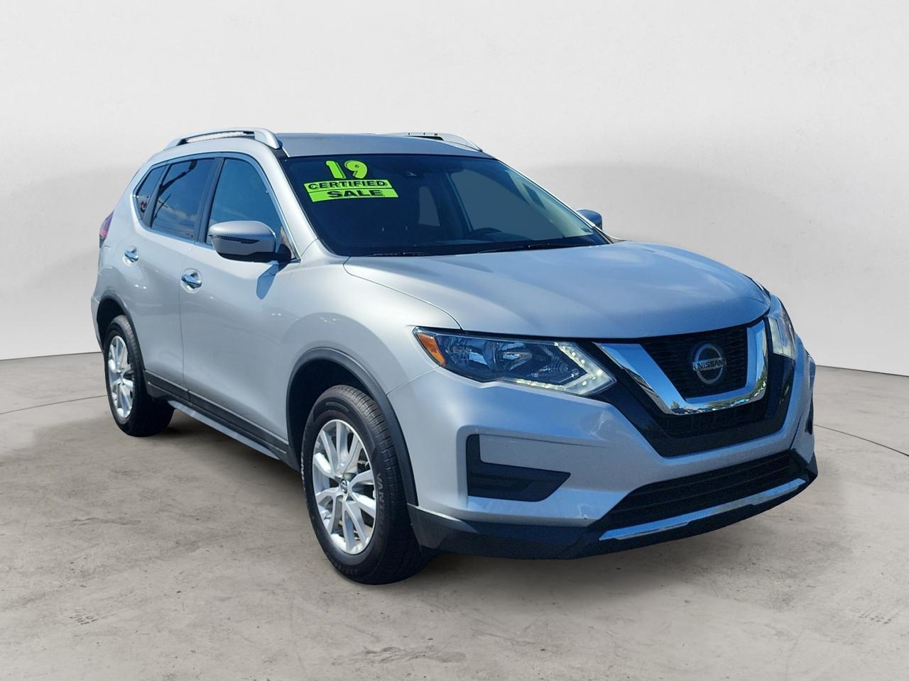 2019 NISSAN ROGUE S; SL; SV