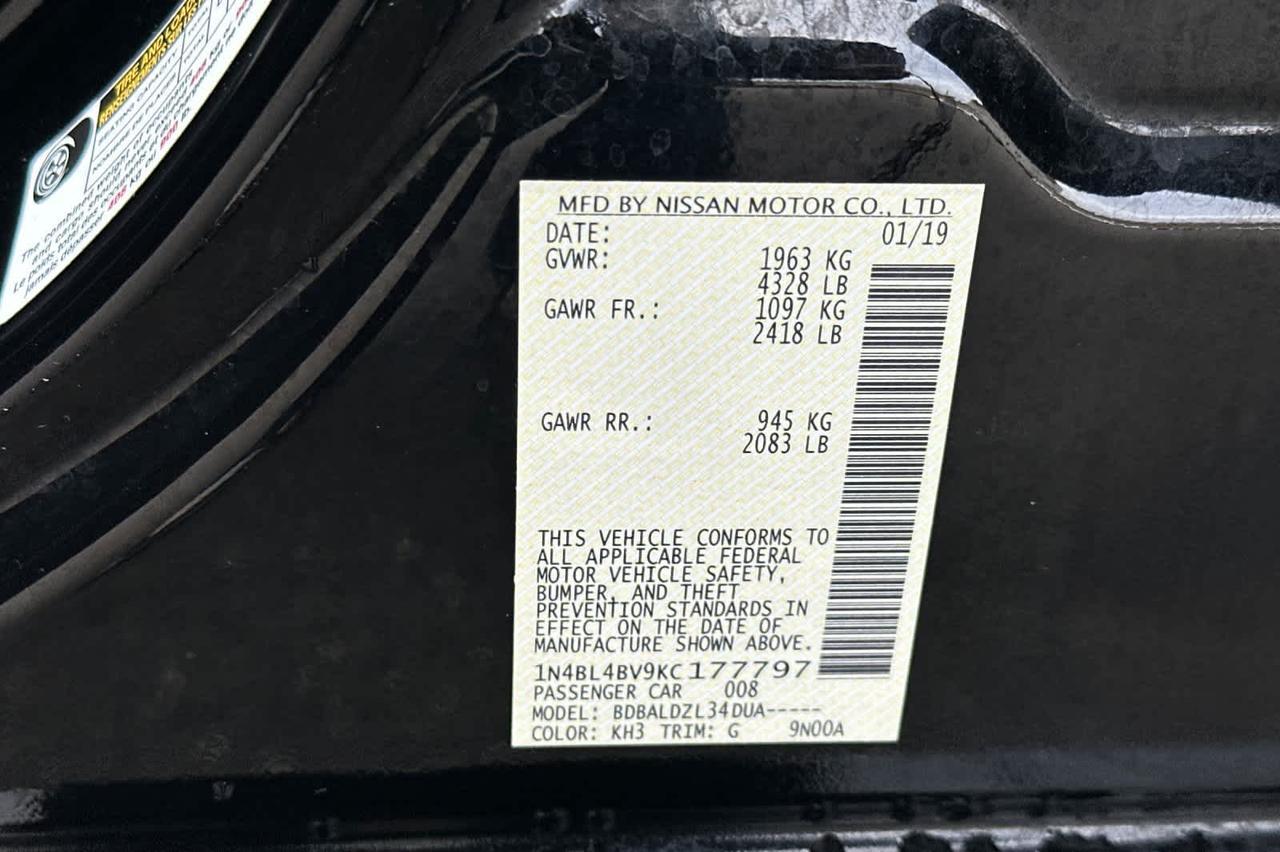 2019 Nissan Altima 2.5 S Roseville CA