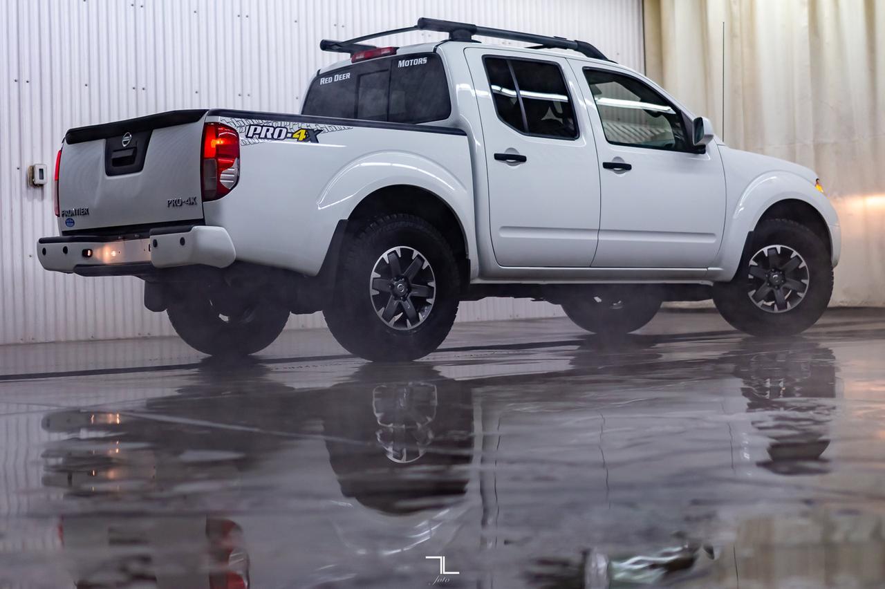 2019 Nissan Frontier 4x4 Crew Cab Pro-4X Leather Roof Nav BCam Red Deer AB