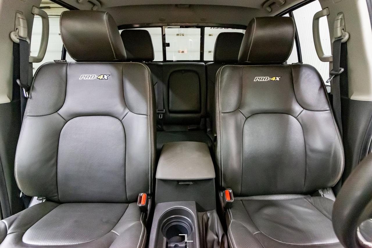 2019 Nissan Frontier 4x4 Crew Cab Pro-4X Leather Roof Nav BCam Red Deer AB