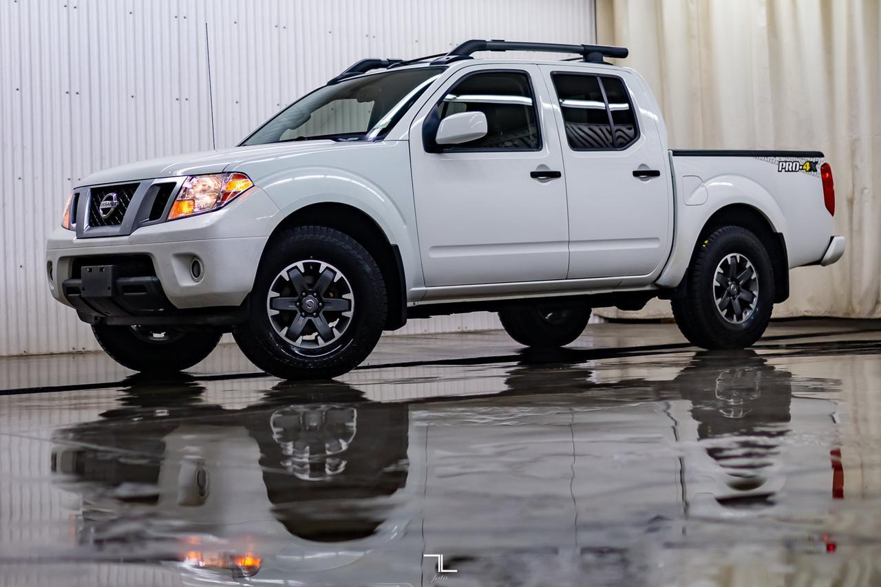 2019 Nissan Frontier 4x4 Crew Cab Pro-4X Leather Roof Nav BCam Red Deer AB