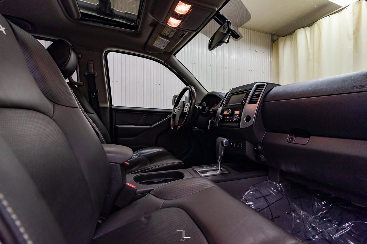 2019 Nissan Frontier 4x4 Crew Cab Pro-4X Leather Roof Nav BCam Red Deer AB
