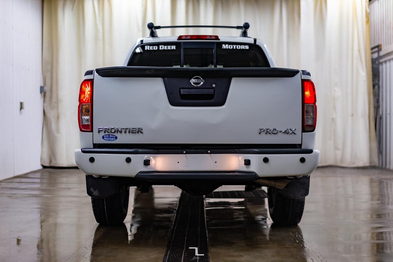 2019 Nissan Frontier 4x4 Crew Cab Pro-4X Leather Roof Nav BCam Red Deer AB