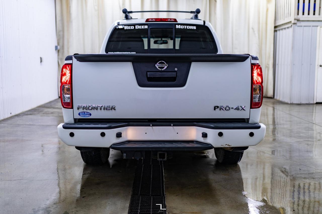 2019 Nissan Frontier 4x4 Crew Cab Pro-4X Leather Roof Nav Red Deer AB