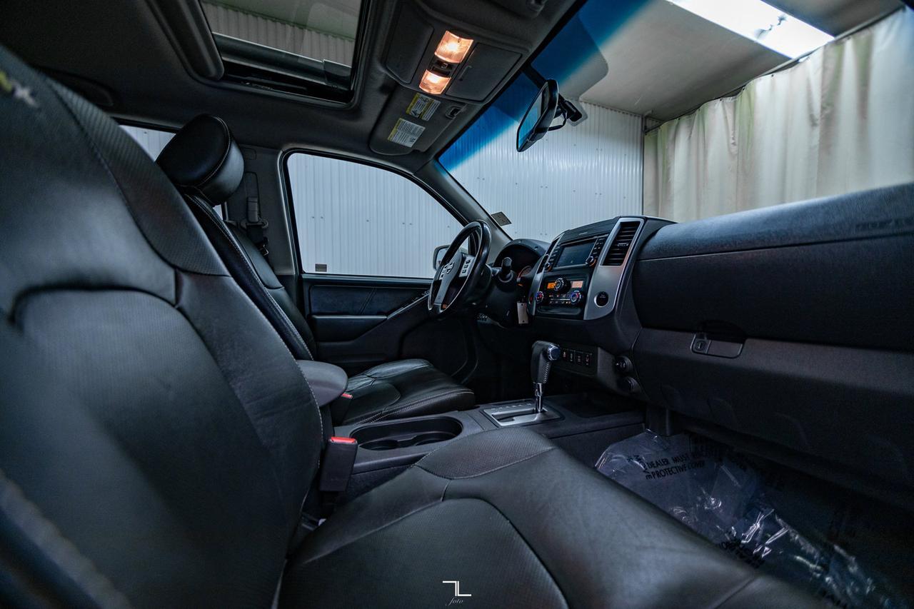 2019 Nissan Frontier 4x4 Crew Cab Pro-4X Leather Roof Nav Red Deer AB