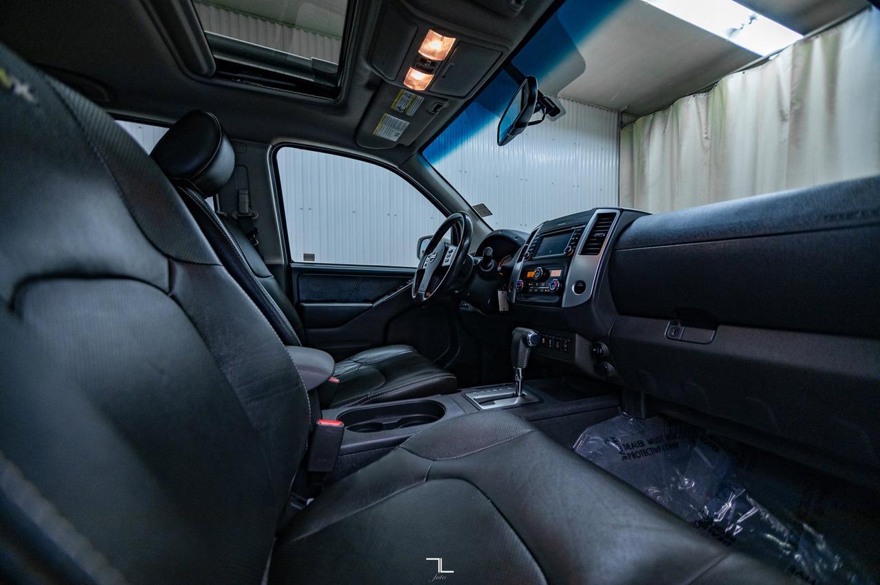 2019 Nissan Frontier 4x4 Crew Cab Pro-4X Leather Roof Nav Red Deer AB