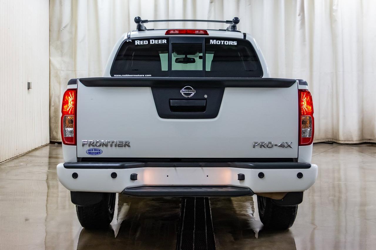 2019 Nissan Frontier 4x4 Crew Cab Pro-4X Leather Roof Nav Red Deer AB