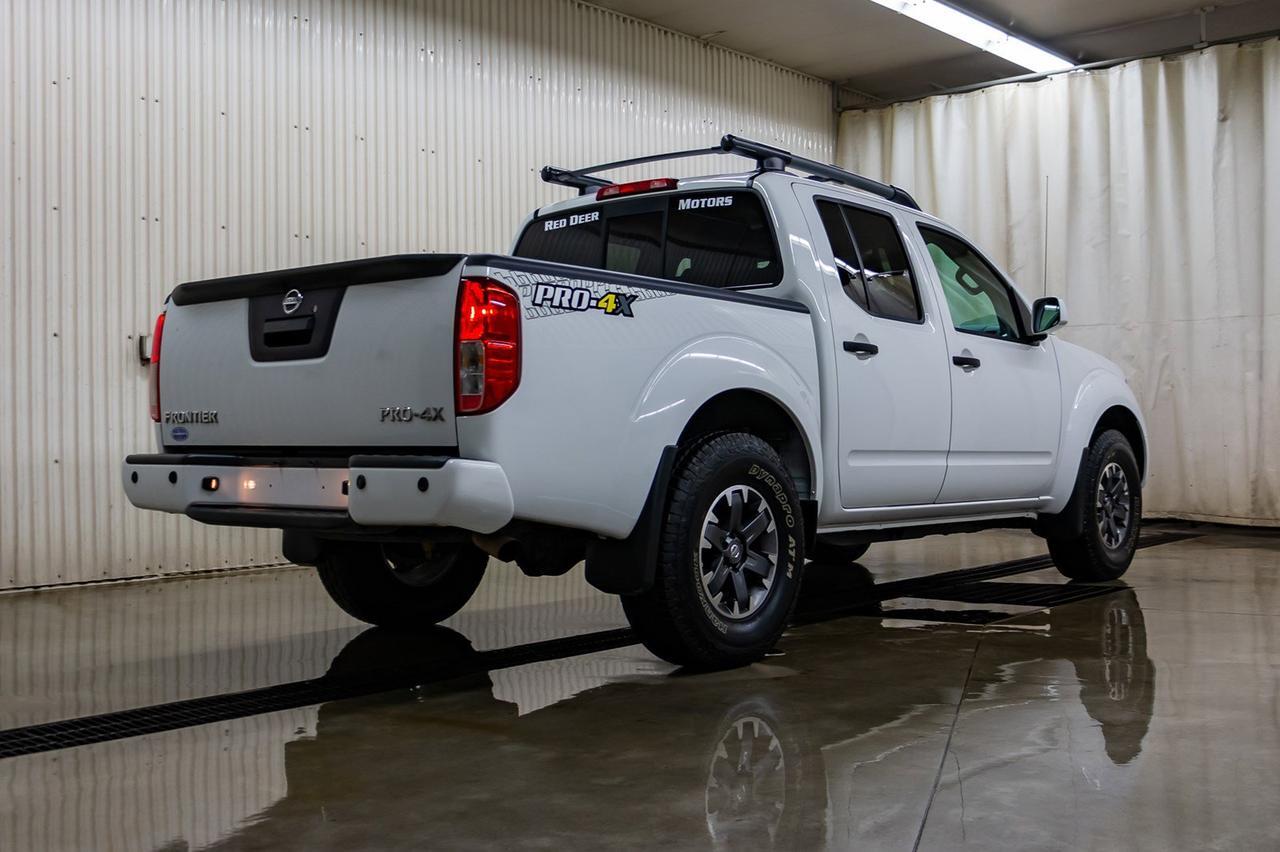 2019 Nissan Frontier 4x4 Crew Cab Pro-4X Leather Roof Nav Red Deer AB