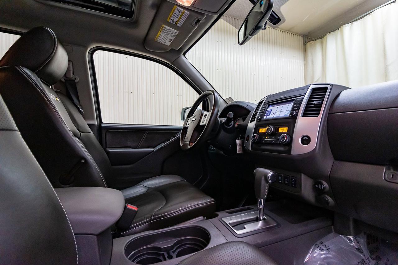 2019 Nissan Frontier 4x4 Crew Cab Pro-4X Leather Roof Nav Red Deer AB