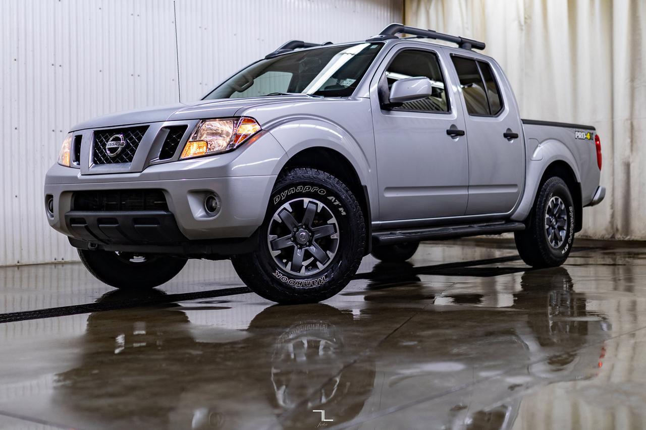 2019 Nissan Frontier 4x4 Crew Cab Pro-4X Nav Roof BCam Red Deer AB