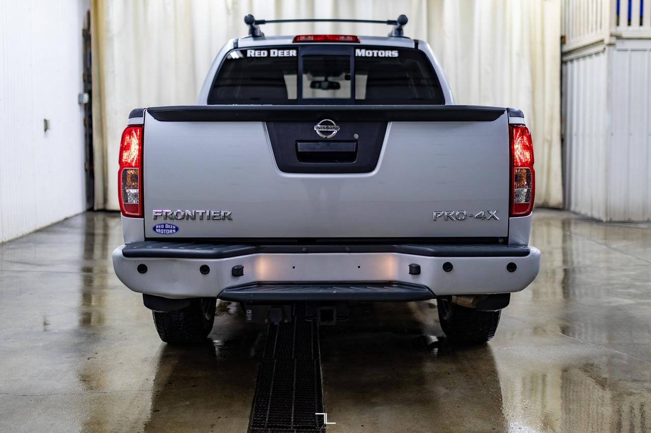 2019 Nissan Frontier 4x4 Crew Cab Pro-4X Nav Roof BCam Red Deer AB