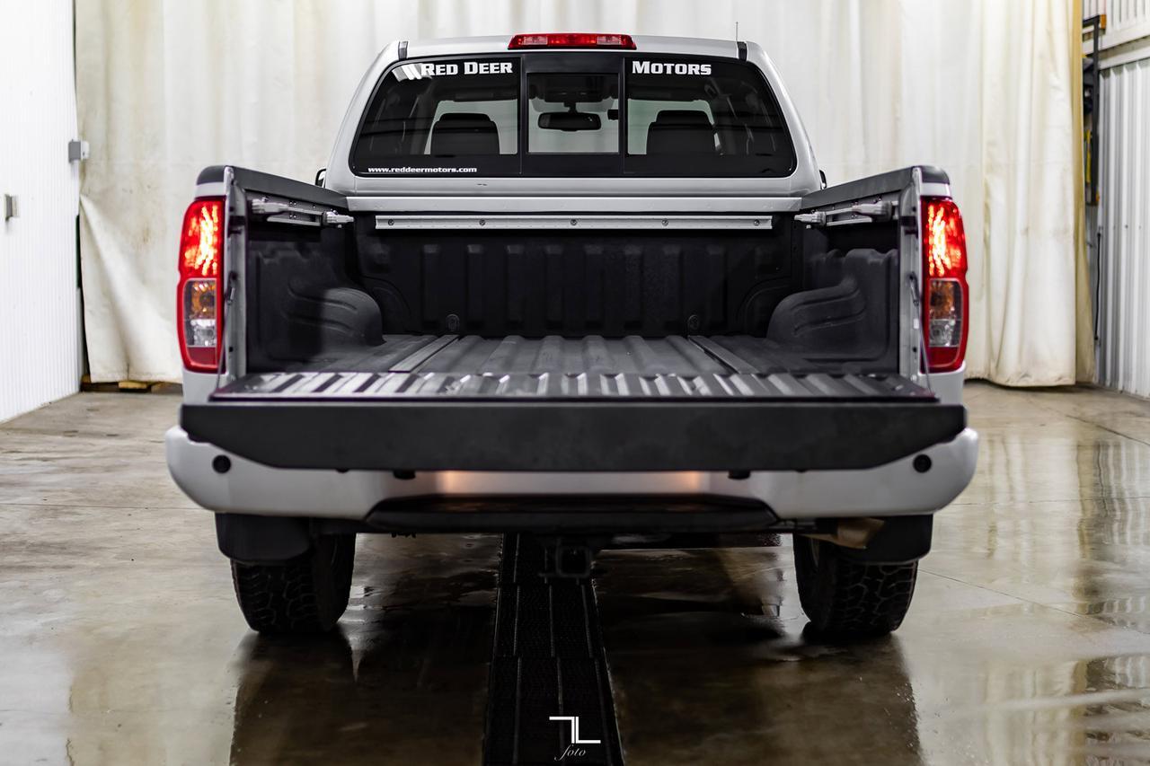 2019 Nissan Frontier 4x4 King Cab Pro-4X Nav BCam Hseat Red Deer AB