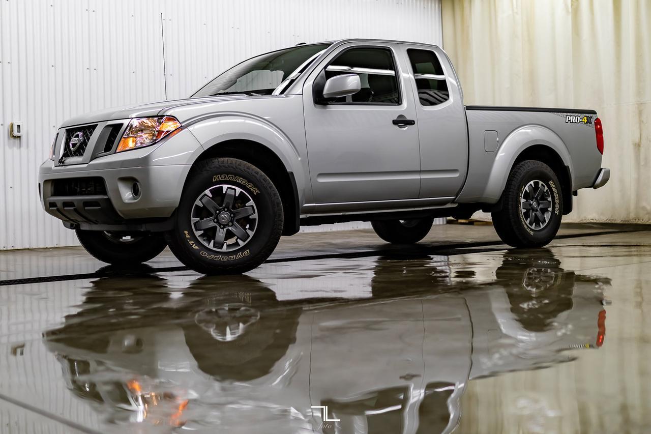 2019 Nissan Frontier 4x4 King Cab Pro-4X Nav BCam Hseat Red Deer AB