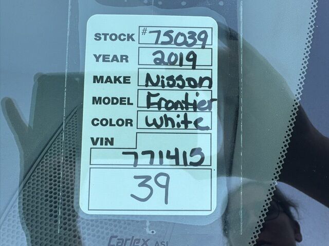 2019 Nissan Frontier S Jacksonville FL
