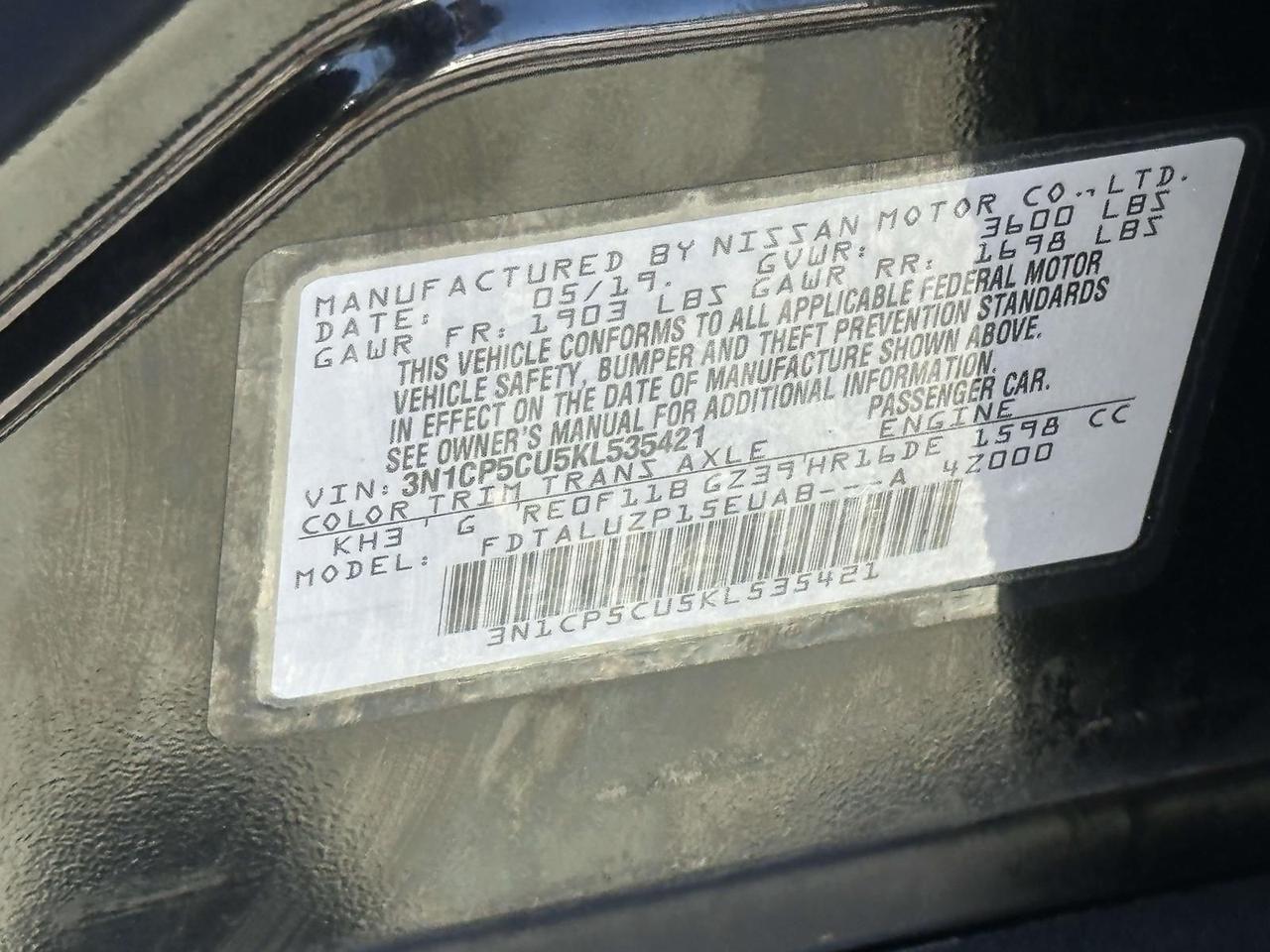 2019 Nissan Kicks SR Alexandria VA