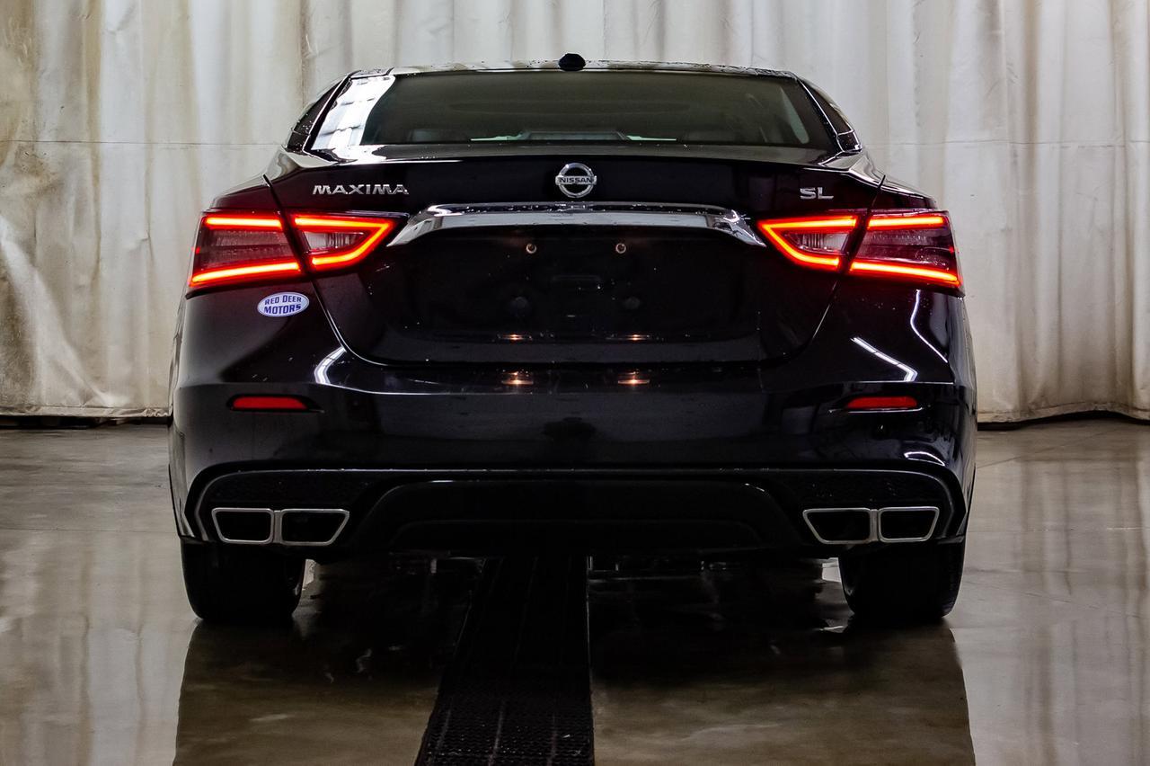 2019 Nissan Maxima SL Leather Roof Nav BCam Red Deer AB
