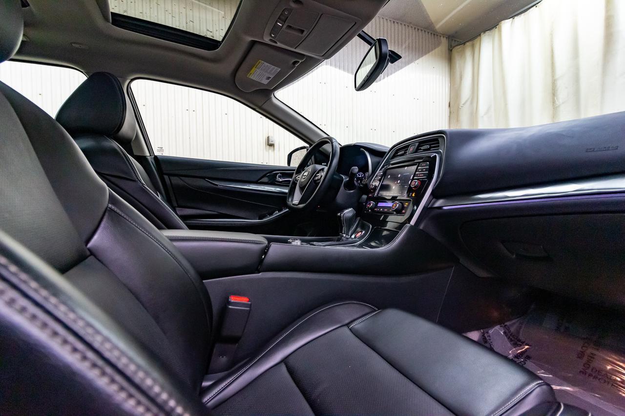 2019 Nissan Maxima SL Leather Roof Nav BCam Red Deer AB