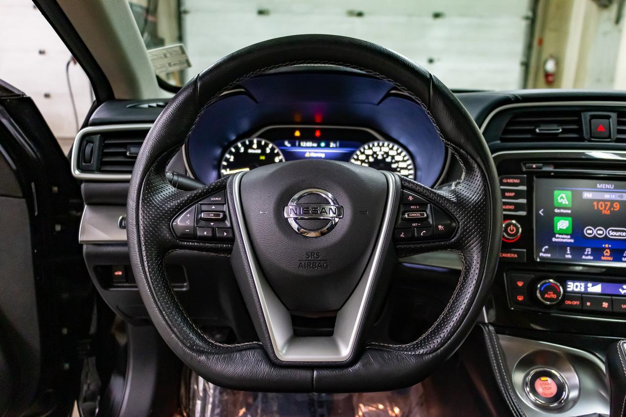 2019 Nissan Maxima SL Leather Roof Nav BCam Red Deer AB