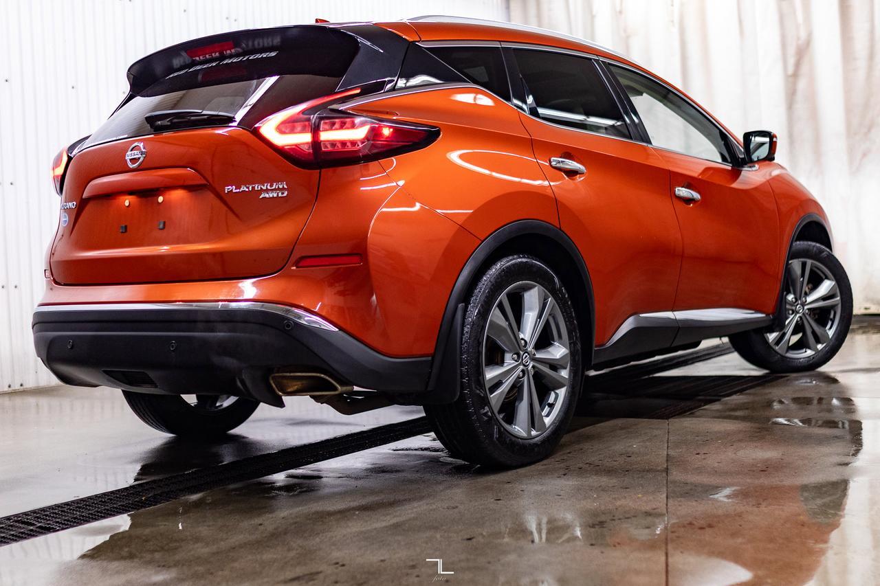 2019 Nissan Murano AWD Platinum Leather Roof Nav BCam Red Deer AB
