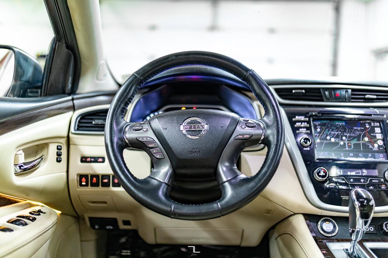 2019 Nissan Murano AWD Platinum Leather Roof Nav BCam Red Deer AB