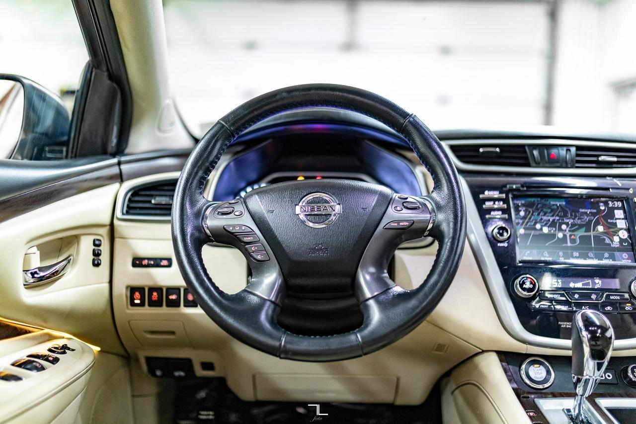 2019 Nissan Murano AWD Platinum Leather Roof Nav BCam Red Deer AB