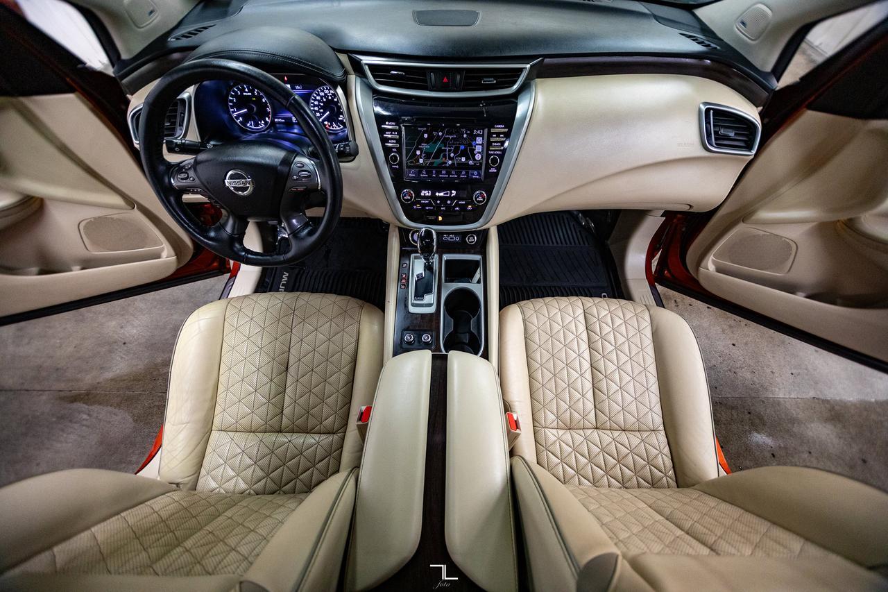 2019 Nissan Murano AWD Platinum Leather Roof Nav BCam Red Deer AB