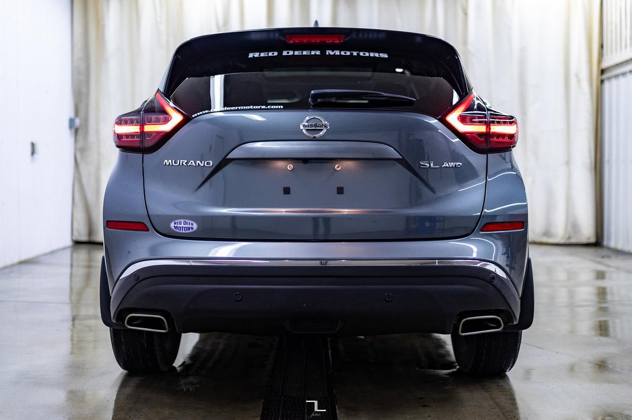 2019 Nissan Murano AWD SL Leather Roof Nav BCam Red Deer AB