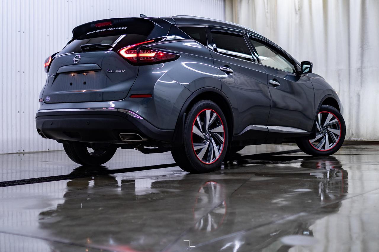 2019 Nissan Murano AWD SL Leather Roof Nav BCam Red Deer AB