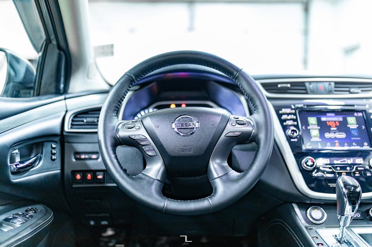 2019 Nissan Murano AWD SL Leather Roof Nav BCam Red Deer AB
